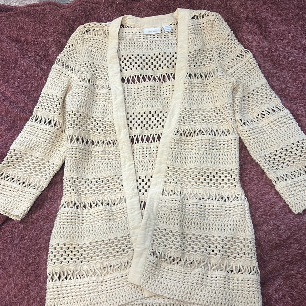 Size 0 chicos throw
